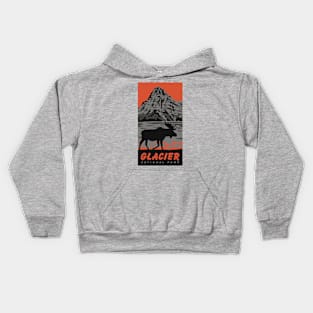 Glacier National Park Kids Hoodie